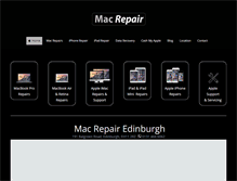 Tablet Screenshot of macrepairsedinburgh.co.uk